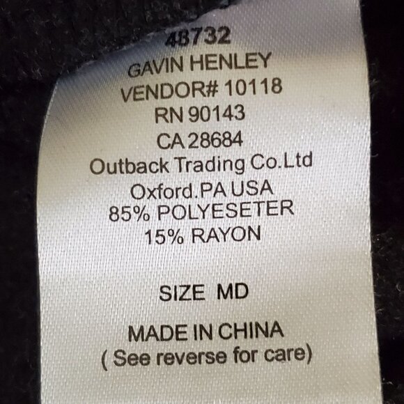 Outback Trading Company Gavin Henley Western Size M - Picture 8 of 8